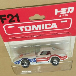 ブリスター退色 トミー ブリスター トミカ 日本製 F21 シボレー コルベット スティングレイ TOMY Tomica made in Japan Chervolet Corvetteの画像1