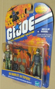 ハズブロ G.I.Joe A Real American Hero collection BigBrawler and Tripwire G.I.ジョー ビッグ・ブロウラー & トリップワイヤー 2パック