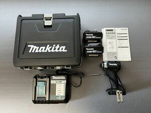 makita マキタ　充電式インパクトドライバ　TD173D ブラック