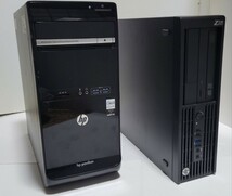 １円〜！HPデスクトップPC２台セット！BIOS起動確認済み！_画像1