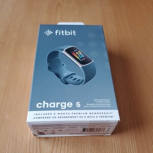 Fitbit Charge 5 スチールブルー/プラチナ新品未使用