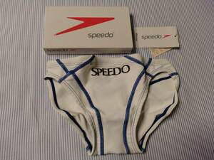 未使用 新古品 SPEEDO スピード 競泳 水着 Sサイズ 白色　送料無料