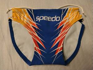 未使用 新古品 SPEEDO スピード 競泳 水着 Sサイズ 青色　送料無料