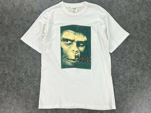 Wl132 90s 1996 1997 PLANET OF THE APES 猿の惑星 20世紀FOX グラフィック ヴィンテージ ビンテージ 袖裾シングル Tシャツ