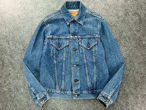 Wl154 90s VINTAGE Levi's リーバイス 70505-0217 デニム トラッカー ジャケット Gジャン ビンテージ・ヴィンテージ メンズ