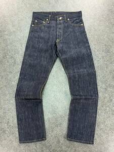 Wl315 デッドストック USA製 90s LEVI'S リーバイス 501-4589 刻印501 デニムパンツ ジーンズ ボタンフライ セルビッチ 赤耳 BIG E W31