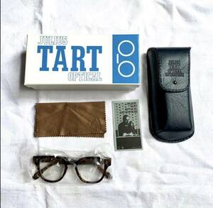 新品 未使用☆JULIUS TART OPTICAL BRYAN 46-22 TORTOISE ジュリアスタートオプティカル　ブライアン