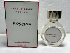 [2404] 開封済み MADEMOISELLE ROCHAS マドモアゼル ロシャス オードトワレ ODT 30ml 香水