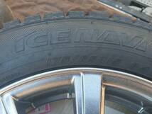 福岡～未使用品 D.O.S.(ディーオーエス)ホイール グッドイヤー(GOODYEAR) ICE NAVI 4本セット 175/165R 15_画像3