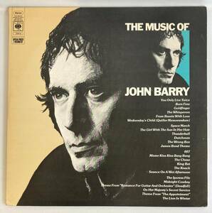 ジョン・バリー (John Barry) / The Music of John Barry 英盤LP CBS CBS22014 2枚組 見開き無し