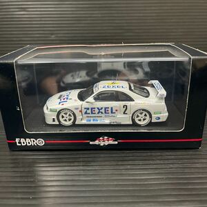 1/43 エブロ ゼクセル スカイライン R33 GT-R JGTC 1996