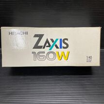 1/40 日立建機　ZAXIS 160W ミニモデル　ダイキャスト 日立建機タイヤユンボ重機_画像1