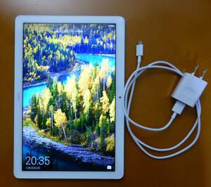 ★ファーウェイ HUAWEI MediaPad T5(Mist Blue) 10.1インチWUXGA(1920x1200) AGS2-W09【中古】です (宅急便コンパクト対応) ★