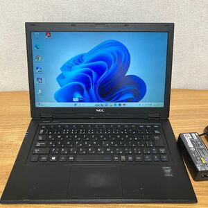 NEC VersaPro J VG-S PC-VJ22TGSGS/Core i5 5200U/SSD128GB/メモリー4GB/Windows11 軽量コンパクト