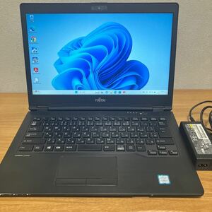 FUJITSU LIFEBOOK U748/S FMVU15014 /Core i5 7300U（第7世代）/メモリ8GB /SSD256GB/Windows11