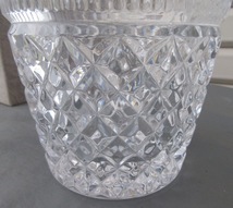 ☆未使用☆箱付き HOYA CRYSTAL ホヤ クリスタル 葡萄柄 フラワーベース 花瓶 高さ約23cm_画像7