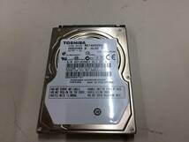 中古品 TOSHIBA 2.5インチHDD 160GB S-ATA接続 現状品②_画像1