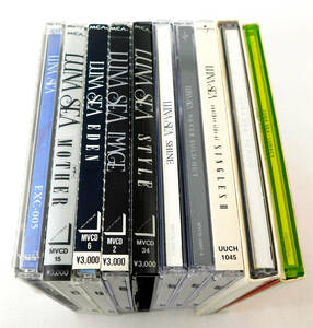 LUNA SEA [CD 計10枚セット] MOTHER/EDEN/IMAAGE/STYLE/SHINE/NEVER SOLD OUT/another sid of SINGLESH/LUNACY/PERIOD ルナシー アルバム