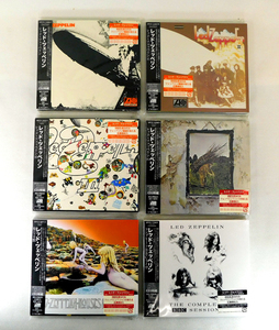 レッド・ツェッペリン LED ZEPPELIN [CD] 6タイトルセット 紙ジャケット仕様 2014リマスター デラックス・エディション