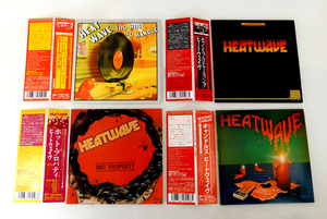 ヒートウェイヴ HEATWAVE [CD] 4タイトルセット 完全生産限定盤 紙ジャケット仕様「トゥー・ホット・トゥ・ハンドル/キャンドルズ/他」