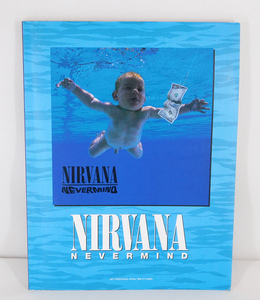 バンドスコア「NIRVANA ニルヴァーナ/NEVERMIND ネヴァーマインド」タブ譜付/楽譜/初版/オクト出版/Kurt Cobain カートコバーン/Never Mind