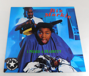 再発 US盤 LP「Biz Markie/I Need A Haircut」CC-9000 COLD CHILLIN' /Cutmaster Cool V/ビズ・マーキー/アナログ レコード