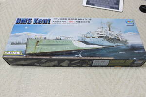 トランペッター　1/350 巡洋艦　HMSケント（エッチング付）（馬