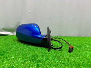  Peugeot 307 T5 original right door mirror side mirror blue blue right side 5P 2P