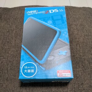 【美品】Newニンテンドー2DS LL ターコイズ×ブラック ポケモンバンク内蔵