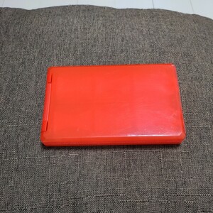 [ free shipping ] Nintendo 3DS soft case 1 2 ps storage possibility red 