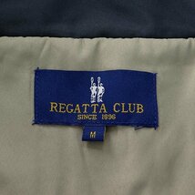 新品 レガッタクラブ 裏フリース 撥水 トラック ジャケット M ベージュ 【RC-18506_BEIGE】 秋冬 メンズ REGATTA CLUB 中綿 ブルゾン_画像10