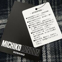 新品 ミチコロンドン 秋冬 チェック ビエラ シャツ L【ML85-0021_NAVY】 MICHIKO LONDON 起毛 長袖 ネルシャツ フランネル メンズ_画像9