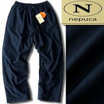 新品 ネプカ 秋冬 防寒 裏暖 フリース イージーパンツ L 紺 【9-2521_8】 NEPUCA 保温 メンズ トラウザーズ アウトドア スポーツ_画像2