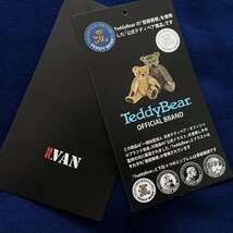 新品 ミスターヴァン テディベア 裏起毛 プリント スウェット M 紺 【TDV1434130_79】 MR.VAN Teddy Bear 2023秋冬 コラボ 限定 トレーナー_画像9