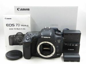 [19348R2]★実用品★CANON EOS 7D Mark II ボディ 元箱付き