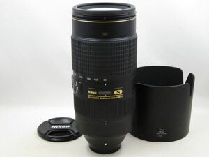 [21281T6]★新品級美観★NIKON AF-S NIKKOR 80-400mm F4.5-5.6 G ED VR フード・三脚座付き