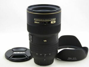 [21309V3]★超極上美品★NIKON AF-S NIKKOR 16-35mm F4 ED VR フード付き