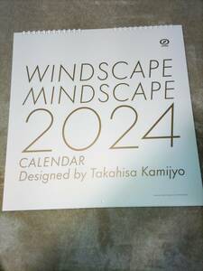 2024 year calendar * on ...*WINDSCAPE MINDSCAPE 2024* new goods 