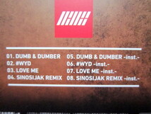 K-POP♪ iKON アイコン「DUMB & DUMBER」日本盤CD（初回仕様デジパック）／美品！_画像4