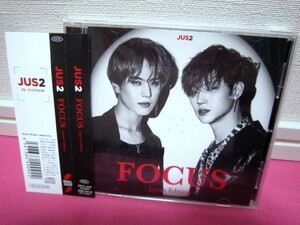 K-POP♪ Jus2（GOT7、JB＆ユギョム）「FOCUS -Japan Edition-」通常盤 日本盤CD／ディスク傷無し良好！