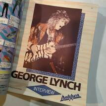 雑誌 Young Guitar ヤングギター 1986年 2月号 昭和61年 DOKKEN ジョージ・リンチ 山本恭司 44マグナム ACCEPT ハードロック 楽器 楽譜_画像4