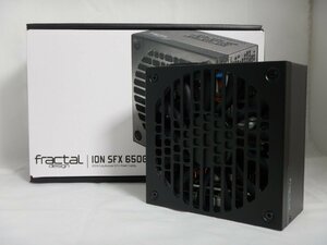 【サイコム】 Fractal Design ION SFX 650G (FD-PSU-ION-SFX-650G-BK) (ATX/650W) @Used@ u1219D