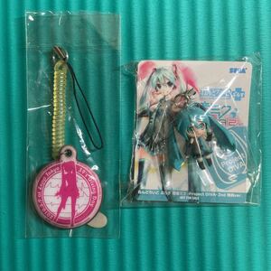 D2 初音ミク Project DIVA 2nd 予約特典 ねんどろいどぷらす ストラップ ミクの日感謝祭2010 キーホルダー