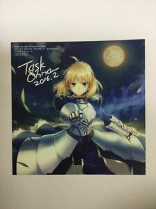 E1 Fate/stay night Heaven’s feel 2巻 書店購入特典 イラストカード ミニ色紙サイズ タスクオーナ アルトリア