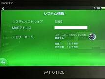 PS Vita 中古 本体 ピンク/ブラック PCH-2000ZA15 動作良好 すぐに遊べます 画面きれい Wi-Fiモデル PINK BLACK プレステ ビータ 39245_画像5