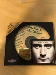 PHIL COLLINS / FACE VALUE / AFZ 084 US盤【限定24KTゴールドCD（24K+GOLD CD SERIES）】