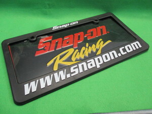 【在庫１点のみ】 スナップオン Snap on グッズ レーシング ナンバー プレート 新品 未使用