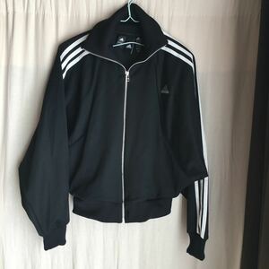 美品　adidas MOUSSY ジャージ トラックジャケット ショート丈　トップス　アディダス　マウジー