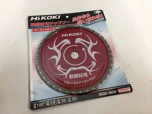 HiKOKI 軟鉄鋼材用チップソー 180mm 0032-5635 L09-17