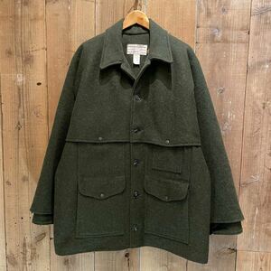 【サイズ 48】 USA製 FILSON ダブル マッキーノ クルーザー ジャケット ビンテージ アメリカ古着 フィルソン ウール ハンティング XL 80s